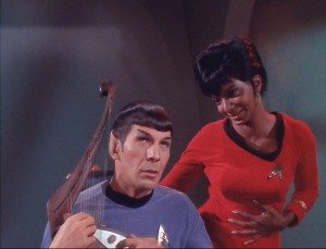 Uhura & Spock trying to do Soul Music?